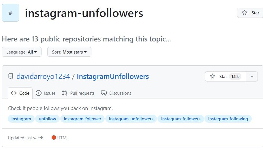 Github Unfollow Instagram Github Unfollow Instagram